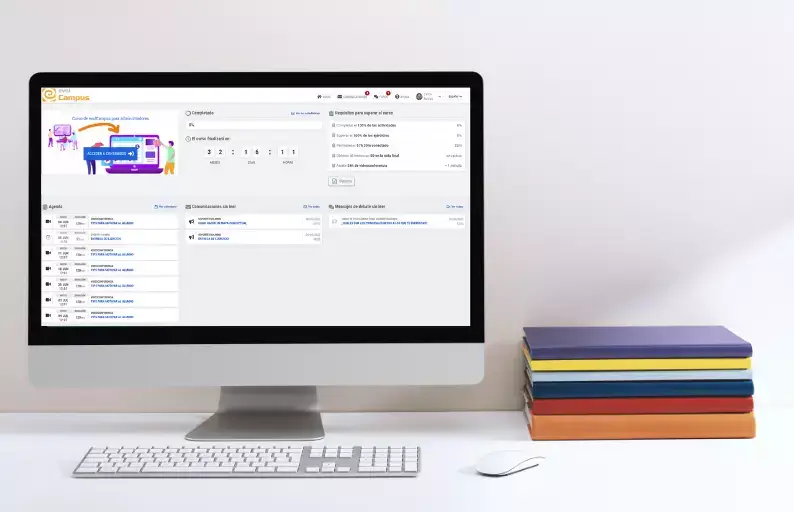 Aula Virtual Aprende Online  Educación Moderna