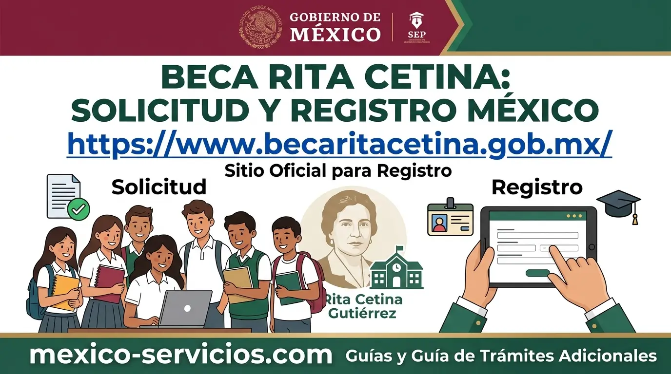 Beca Rita Cetina 2026 Solicitud y Registro México