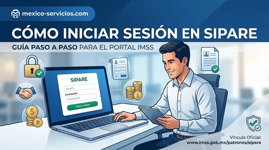 Cómo iniciar sesión en SIPARE