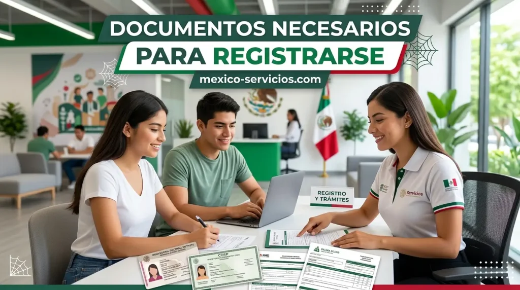 Documentos necesarios para registrarse