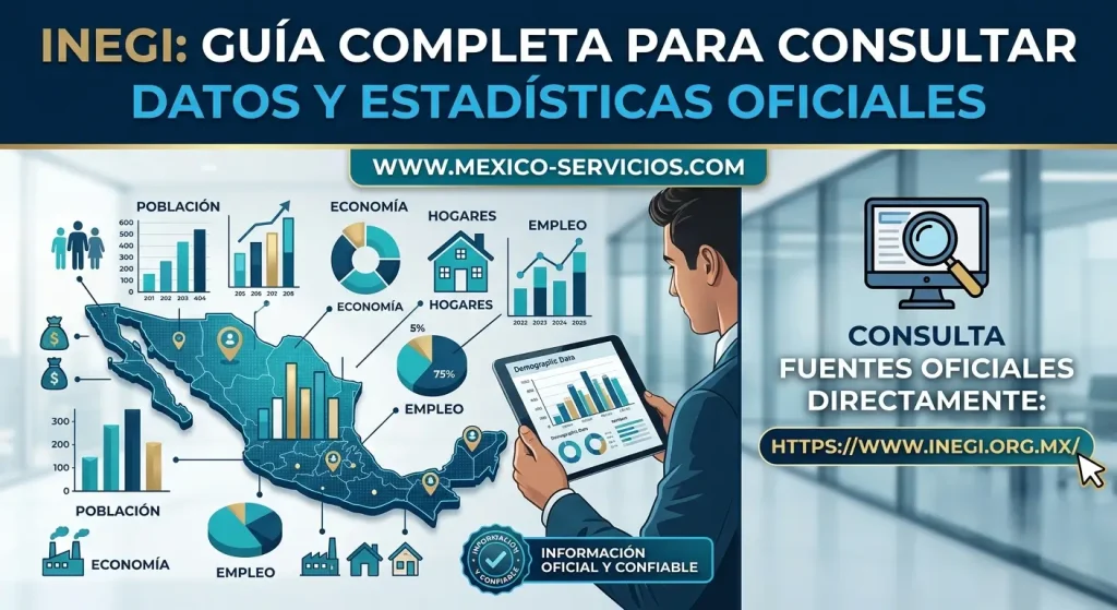 INEGI: Guía Completa para Consultar Datos y Estadísticas Oficiales