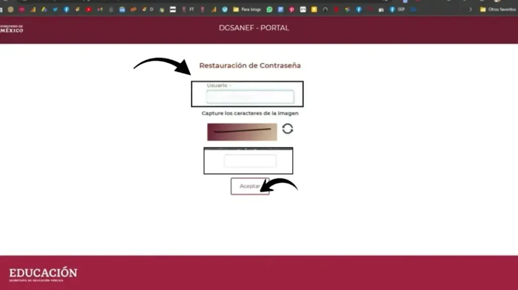 Mi Portal FONE SEP - Acceso con CURP y Talón de Pago