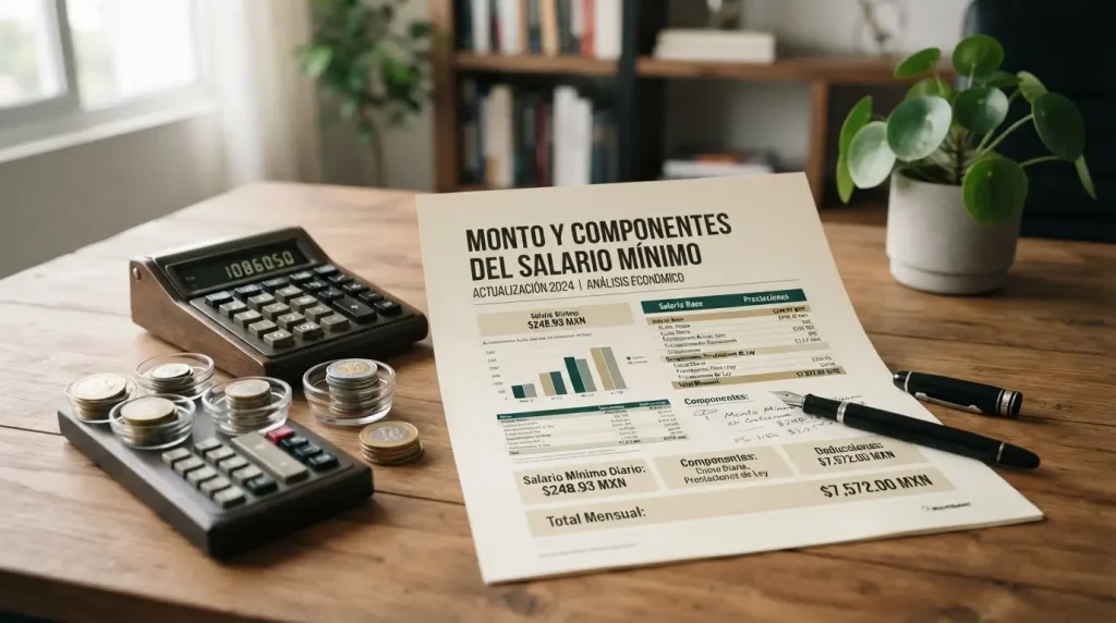 Monto Y Componentes Del Salario Mínimo 2026