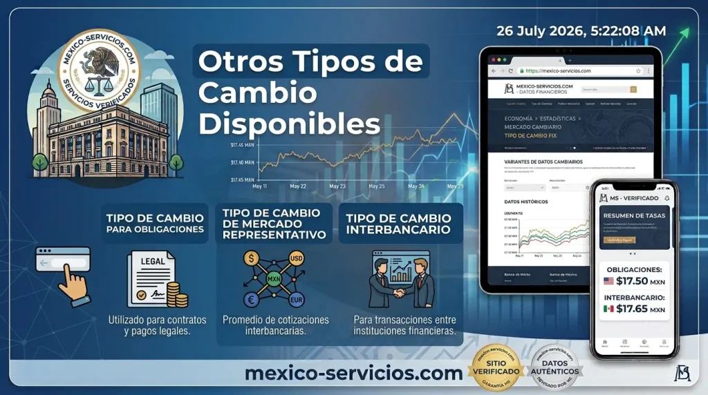 Otros Tipos de Cambio Disponibles