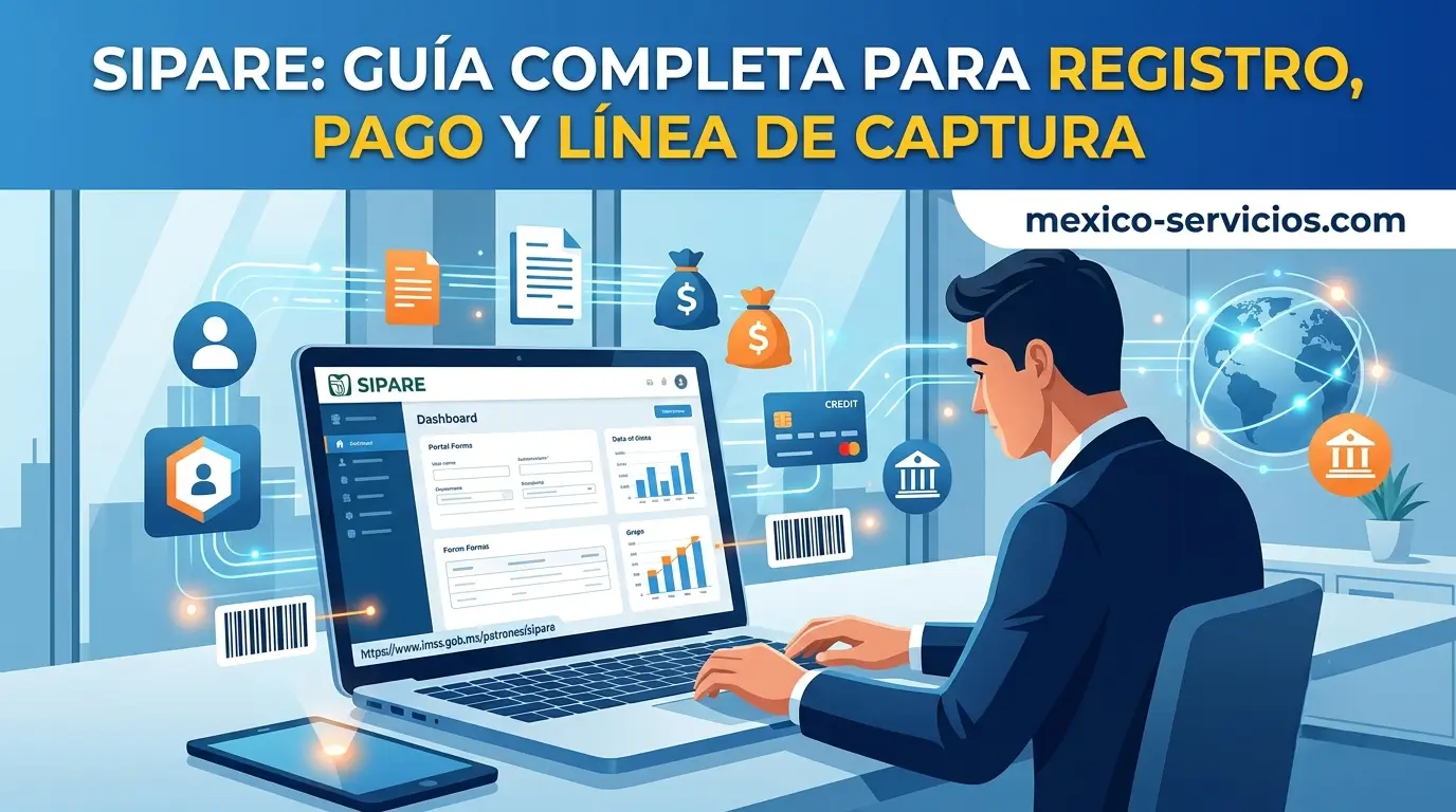 SIPARE: Guía Completa para Registro, Pago y Línea de Captura
