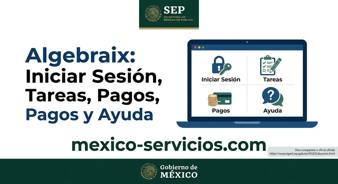 Algebraix: Iniciar Sesión, Tareas, Pagos y Ayuda