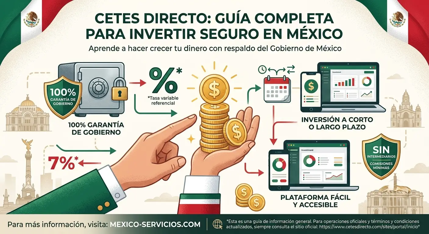 Cetes Directo Guía Completa para Invertir Seguro en México