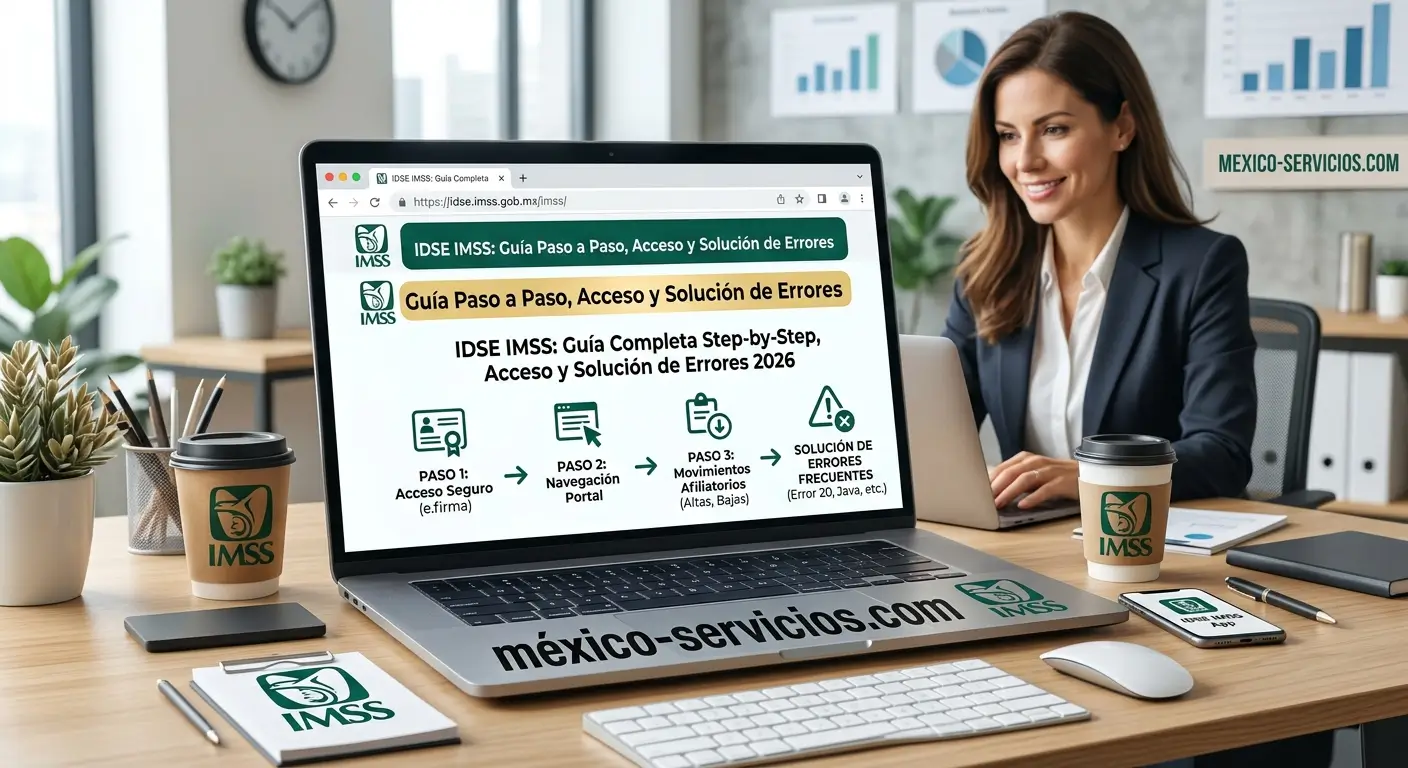 IDSE IMSS 2026: Guía Paso a Paso, Acceso y Solución de Errores