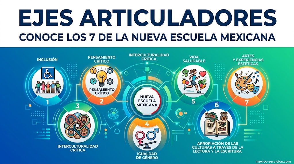 Ejes Articuladores Conoce los 7 de la Nueva Escuela Mexicana
