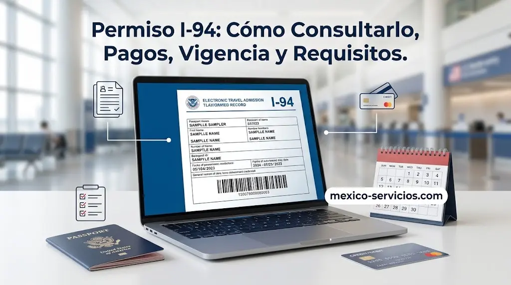 Permiso I-94 Cómo Consultarlo Pagos Vigencia y Requisitos
