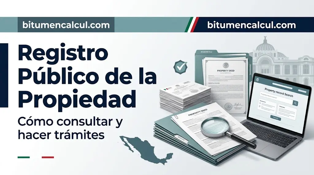 Registro Público de la Propiedad cómo consultar y hacer trámites